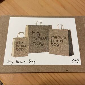 Bloomingdale’s exclusive Anastasia Inciardi Paper Bag mini print